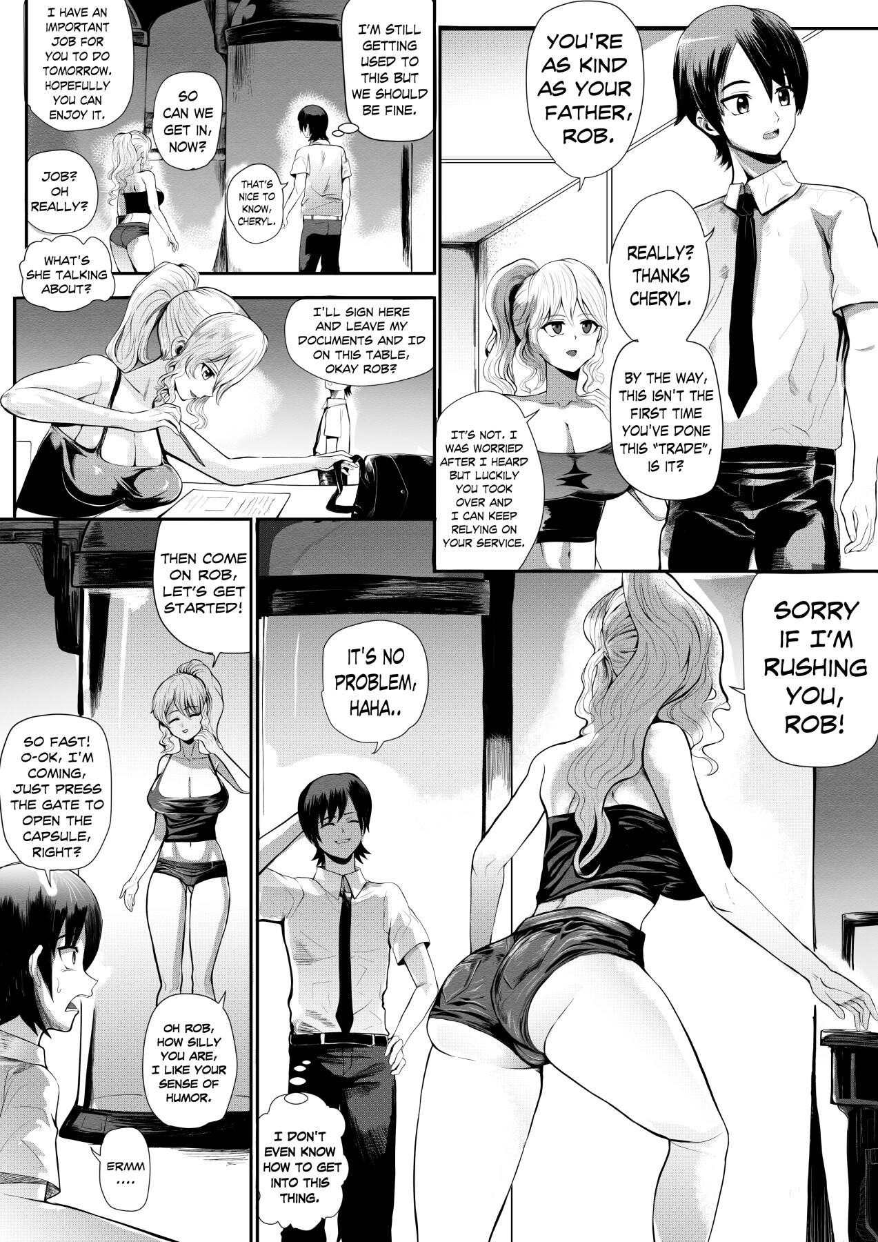 Hentai Manga Comic-Inherited Business 1-Read-16